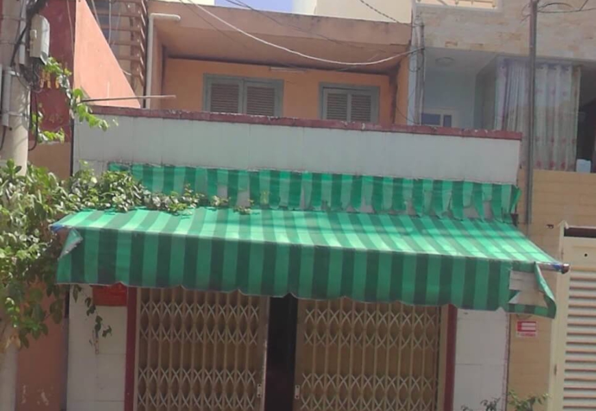 BÁN NHÀ MẶT TIỀN ĐƯỜNG - P.TÂN THUẬN TÂY QUẬN 7