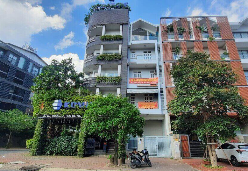 CHO THUÊ NHÀ MT ĐƯỜNG D1 KHU HIM LAM.P.TÂN HƯNG , QUẬN 7 - 50TRIỆU/THÁNG