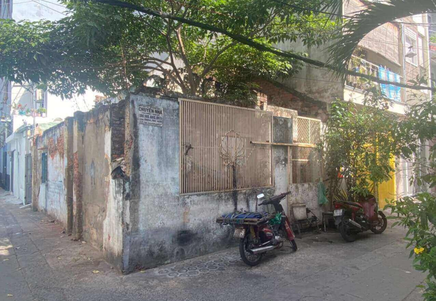 BÁN NHÀ CẤP 4 . GÓC 2 MẶT TIỀN HẺM 342 VÕ VĂN KIỆT PHƯỜNG CÔ GIANG Q.1