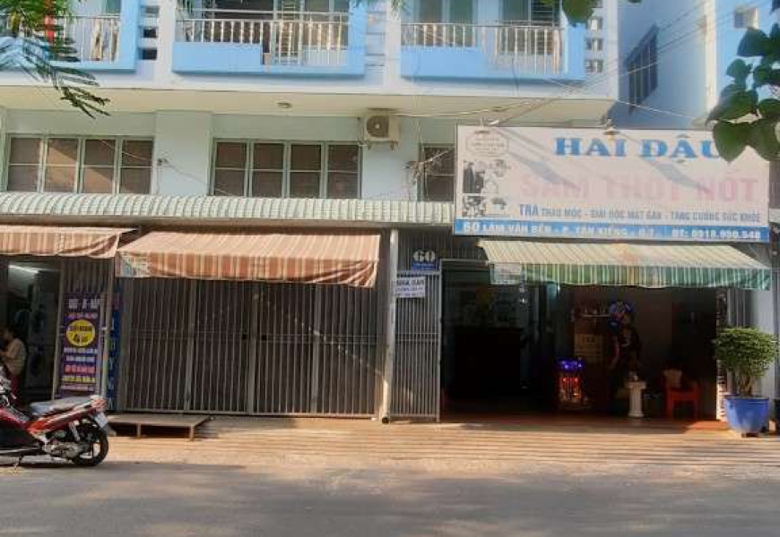 BÁN NHÀ HẺM XE TẢI 60 LÂM VĂN BỀN.PHƯỜNG.TÂN KIỂNG QUẬN 7