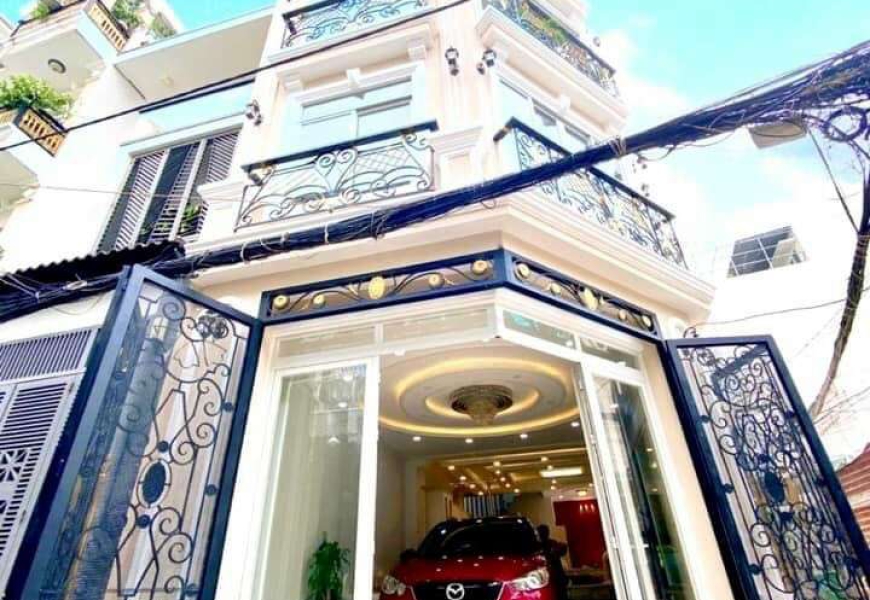 BÁN NHÀ ĐẸP GÓC 2MẶT TIỀN ĐƯỜNG XE HƠI LÂM VĂN BỀN, P.TÂN KIỂNG, QUẬN 7 - FULL NỘI THẤT CAO CẤP