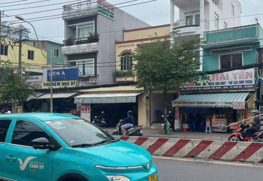 Bán nhà mặt tiền Huỳnh tấn phát ,H .Nhà bè ,Q7 