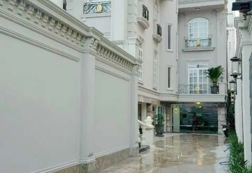Bán dinh thự siêu sang,mặt tiền đường lớn 25m khu biệt thự Kiều Đàm,p tân hưng Q7