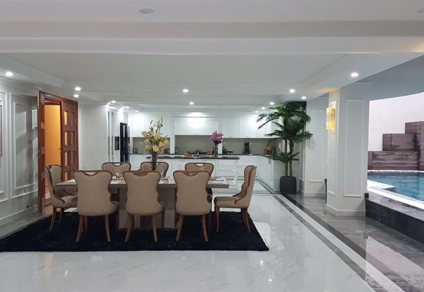 Bán dinh thự siêu sang,mặt tiền đường lớn 25m khu biệt thự Kiều Đàm,p tân hưng Q7