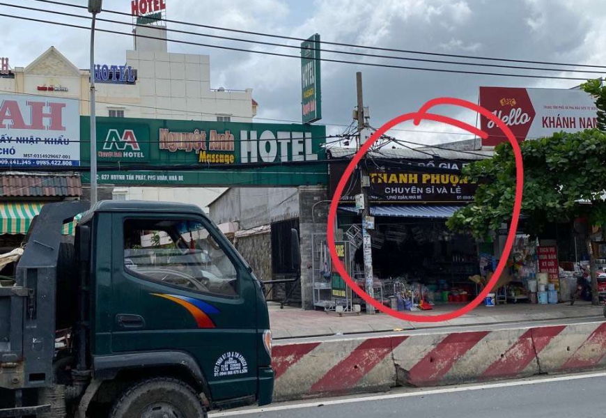 Giảm 3 tỷ..bán nhanh giá mới 15,5tỷ TL  Bán nhà cấp 4 mặt tiền huỳnh tấn phát,nhà bè…..giá chỉ 74tr/m