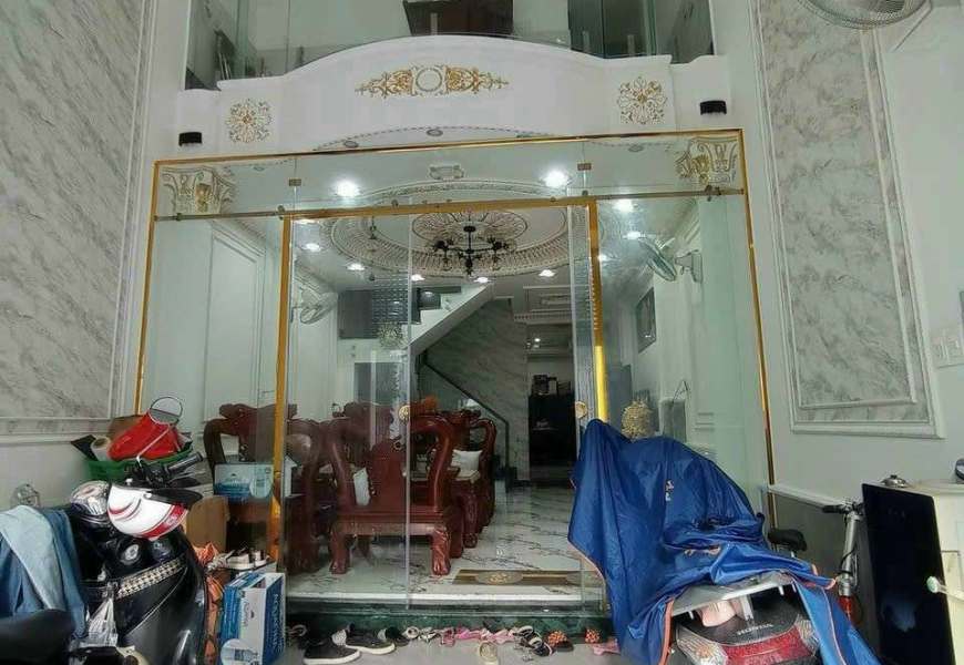NHÀ MT HẺM NHỰA 502 HUỲNH TẤN PHÁT, BÌNH THUẬN, Q7 - GIÁ 5.55 TỶ TL