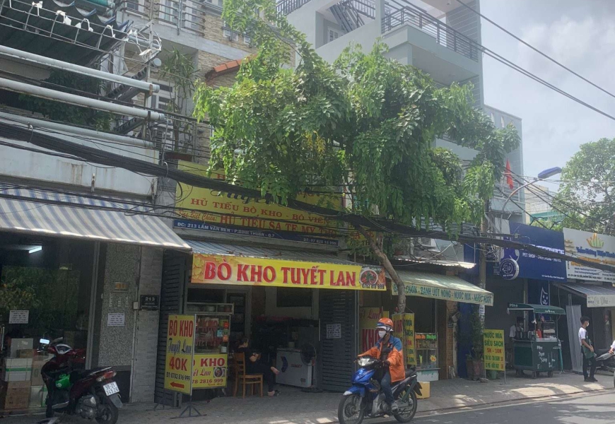 Bán nhà mặt tiền đường lâm văn bền Q7…..Vị trí kinh doanh đông