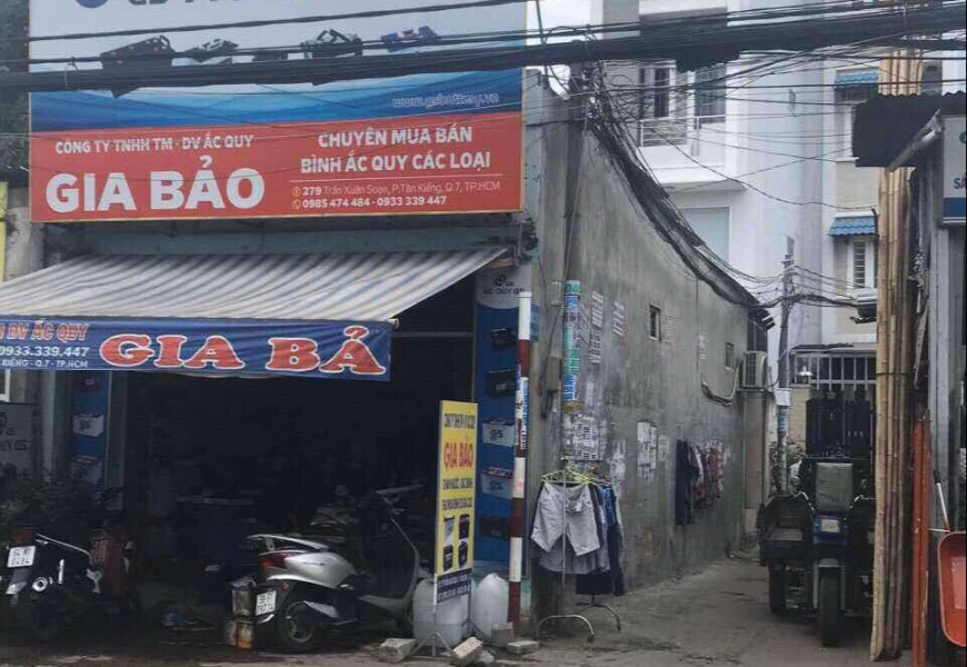 0909227199 Cần bán gấp nhà mặt tiền đường Trần Xuân Soạn, phường Tân Kiểng Quận 7