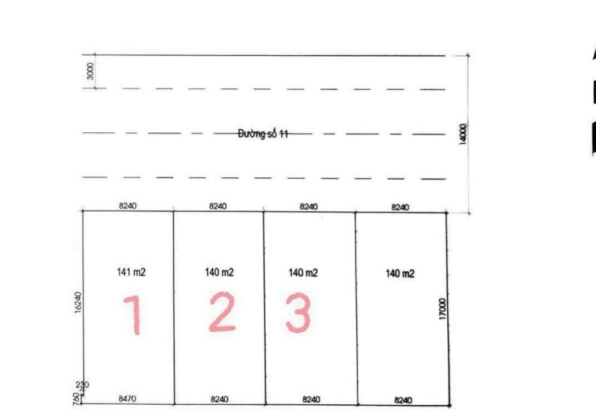 Bán đất mặt tiền đường 11 gần chợ tân quy