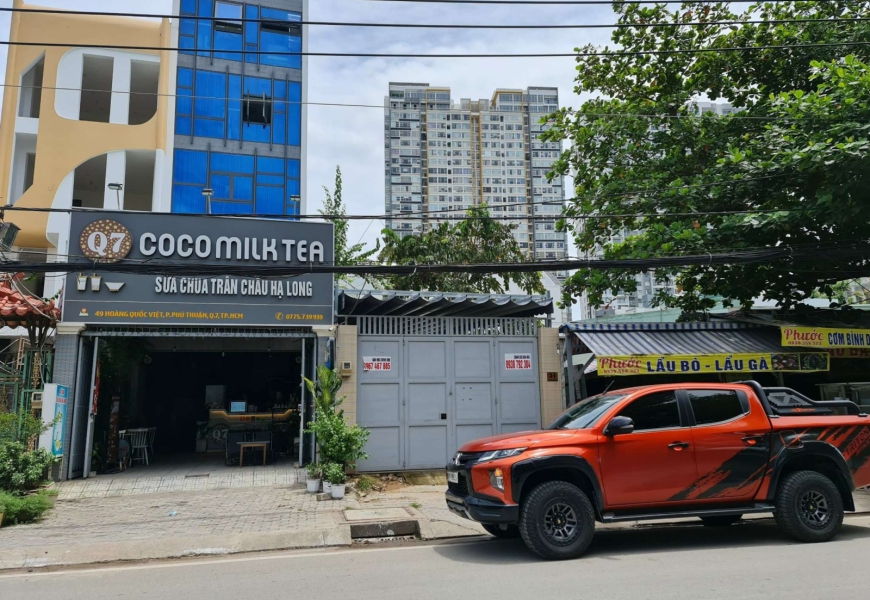 0914020039 EM DUNG Bán lô đất mặt tiền đường Hoàng Quốc Việt P. phú Mỹ Quận 7