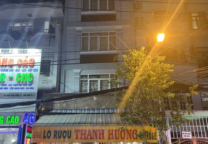 Bán nhà mặt tiền đường kinh doanh Mai Văn Vĩnh,p Tân Quy,Q7