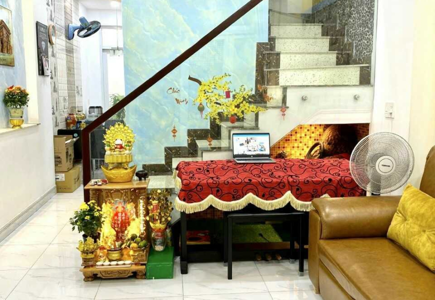 NHÀ PHỐ - BÁN NHÀ ĐẸP 2 LẦU KIÊN CỐ ĐƯỜNG NHỰA XE HƠI - ĐƯỜNG SỐ LÝ PHỤC MAN, P.BÌNH THUẬN, QUẬN 7