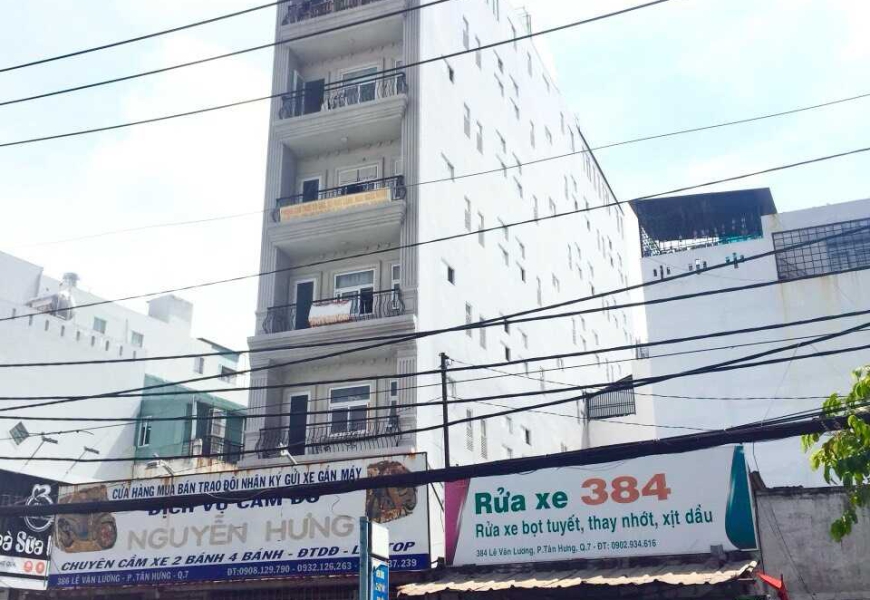 Giảm 6 tỷ cho Toà nhà 9 tầng…..Giá còn 49 tỷ TL Bán nhà Lê Văn Lương - Tân Hưng Q7, sát bên Lotte