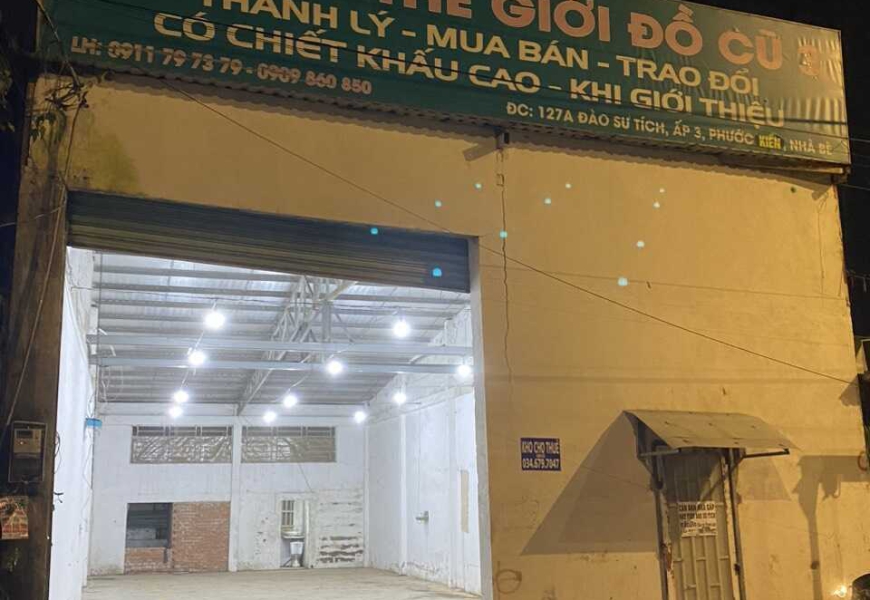 0909227199 Bán nhà mặt tiền đường Đào Sư Tích, Phước Kiểng, huyện Nhà Bè, TPHCM