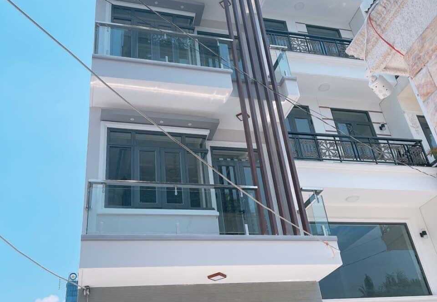 NHÀ PHỐ - BÁN NHÀ MỚI ĐẸP THIẾT KẾ HIỆN ĐẠI - ĐƯỜNG NHỰA XE HƠI 8M - HUỲNH TẤN PHÁT P.PHÚ THUẬN, QUẬN 7