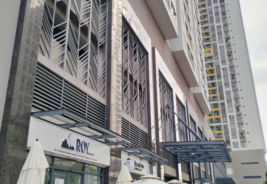 nhà căn Shophouse, Block Staurn ở saigon Riverside Complex bên Đào Trí, dt 68m2 đang cho thuê 27tr/tháng 