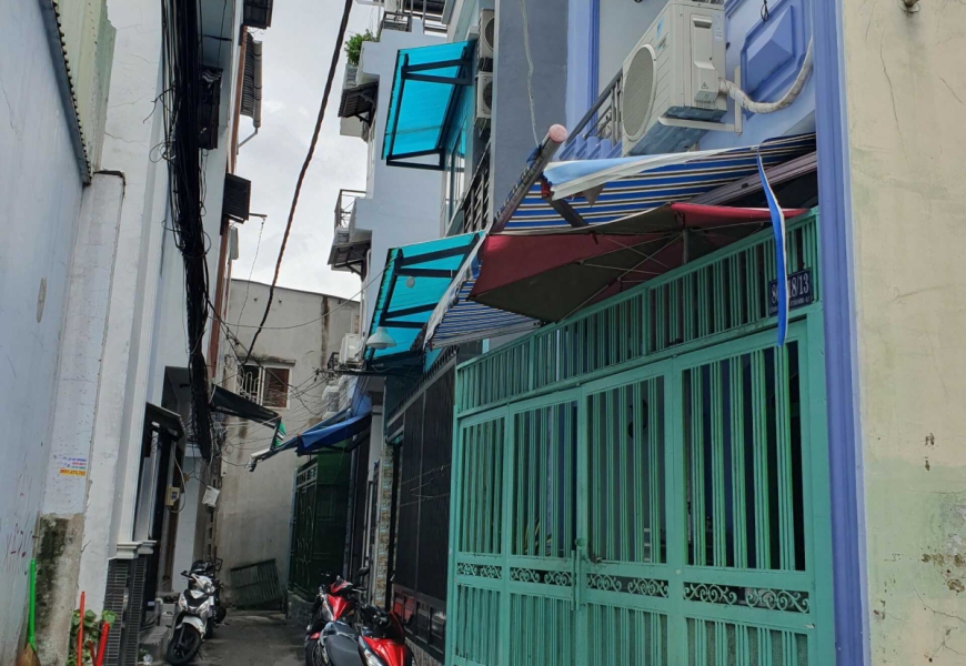Bán nhà hẻm 861 trần xuân soạn,p tân hưng Q7