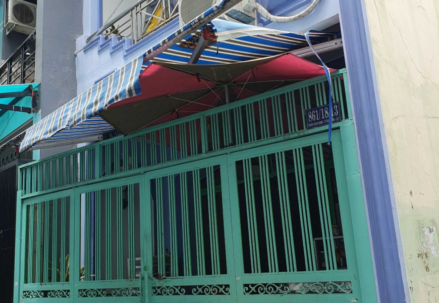 Bán nhà hẻm 861 trần xuân soạn,p tân hưng Q7