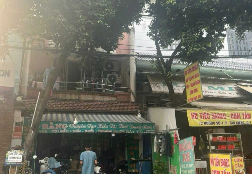 BÁN NHÀ PHỐ 3 LẦU 2 MẶT TIỀN ĐƯỜNG SỐ, PHƯỜNG TÂN KIỂNG, QUẬN 7