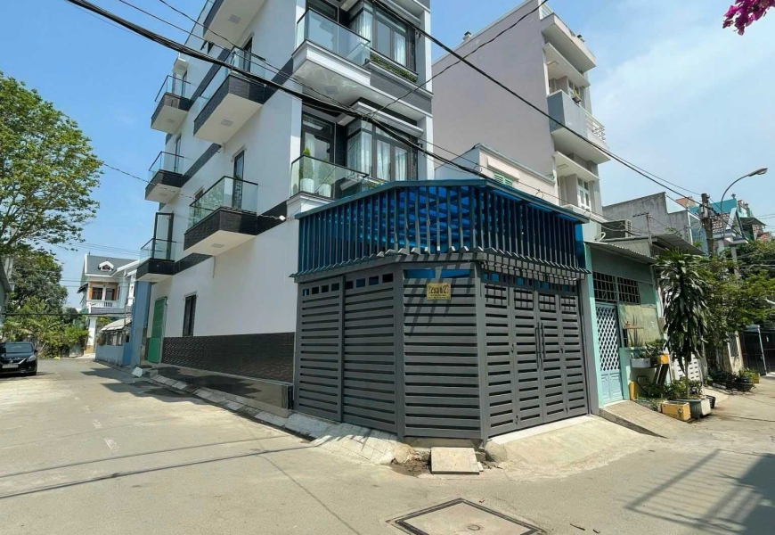 Bán căn góc 2MT đường nhựa 6m,thị trấn Nhà Bè