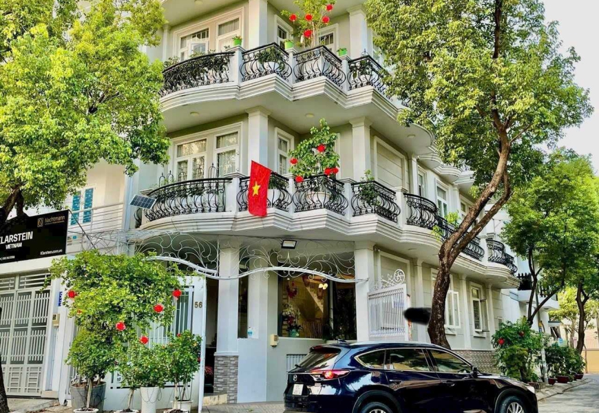 0909227199 Nhà Đẹp Góc 2 Mặt Tiền Khu Tân Quy Đông  Quận 7 khu An Phú Hưng