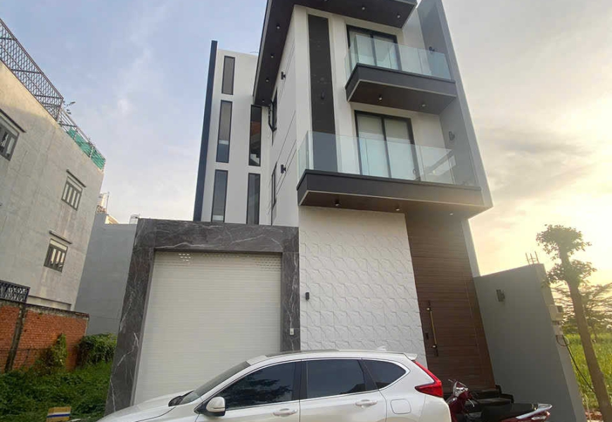 0909227199 Nhà bán biệt thự ven sông full nội thất cao cấp khu Gia Long Riverside phước kiểng nhà bè 