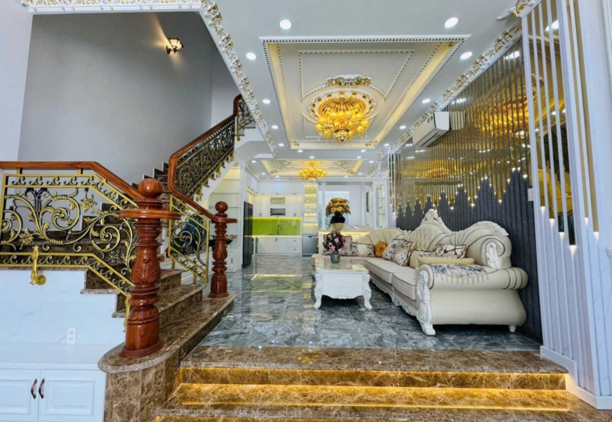 Bán Nhà Đường Ô Tô 8m - TT. Nhà Bè - Khu Dân Cư Đồng Bộ. Cách Phú Mỹ Hưng 5P Xe Máy.  5m X 16m - 9 TỶ 800TR