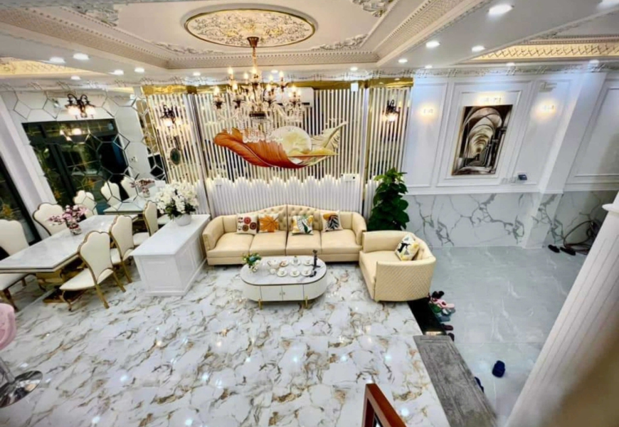 Bán Nhà Mới Hoàn Thiện Full Nội Thất - KDC Omely Đường Đào Tông Nguyên ,Nhà bè