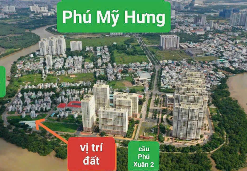 0914020039 em dung Bán lô đất N38 KDC - Phú Mỹ ven sông - Q7 HCM