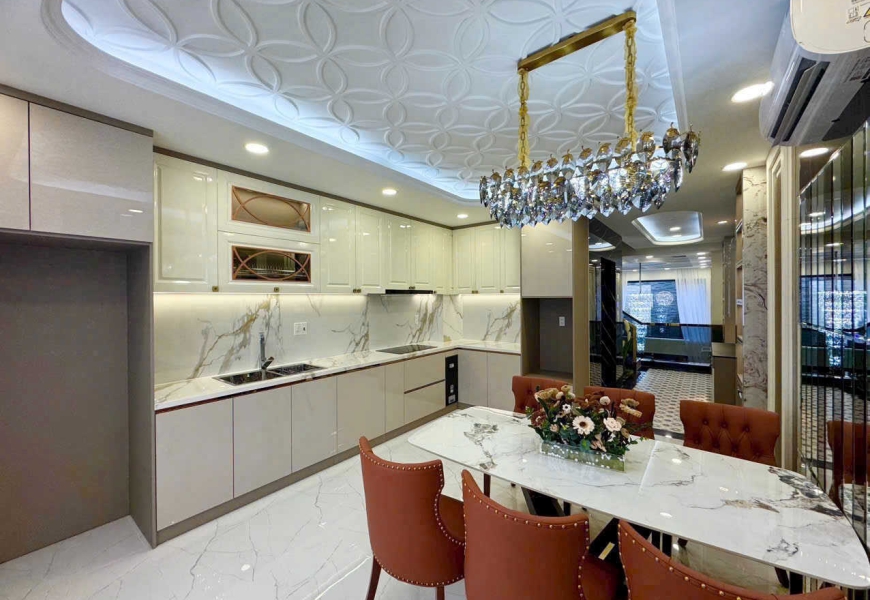 KHAI XUÂN BÁN GIÁ TÔT  Nhà Phố Mặt Tiền Đường số 3, Tân Kiểng, Q.7; Tp HcM. Nhà 6 Tầng có thang máy thiết kế vs nội thất full chi tiết  (Như Hình)