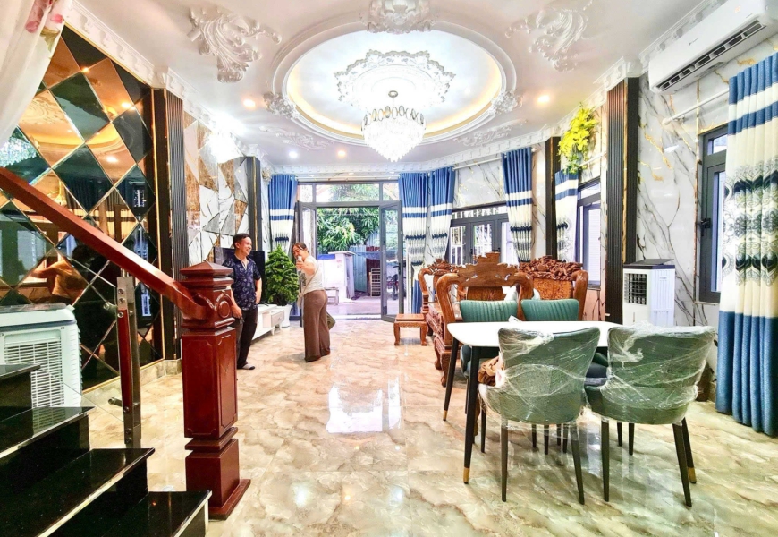 Bán Nhà Hẻm 2177 Huỳnh Tấn Phát thị trấn Nhà Bè