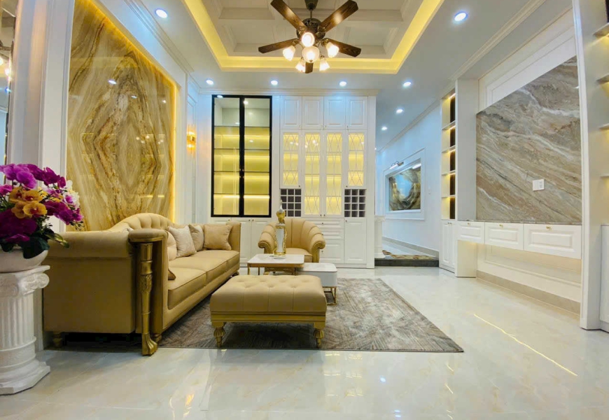 0909227199 Nhà Phố Tân Cổ Điển Góc 2 Mặt Tiền Đường 8m .Huỳnh Tấn Phát - Cách Phú Mỹ Hưng Phút 10 phút