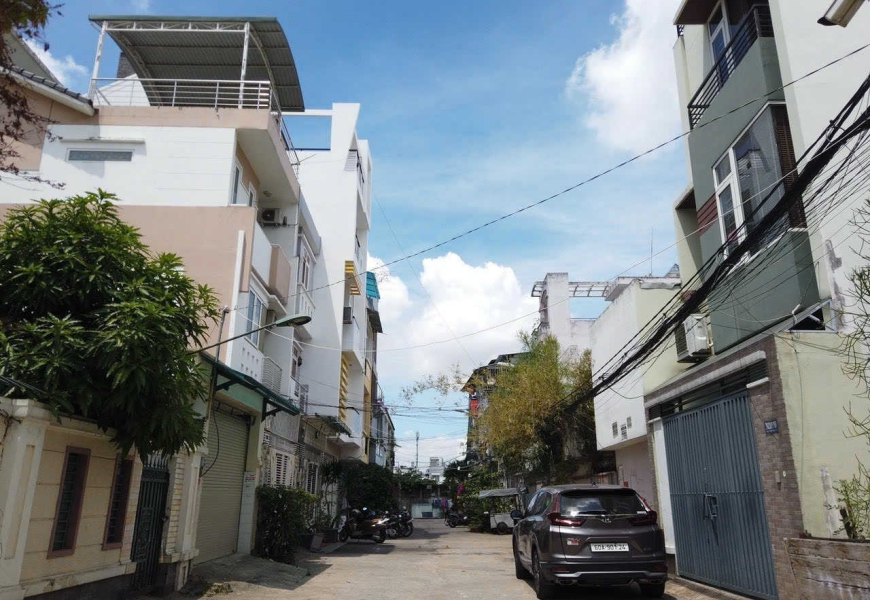 Bán nhà 2 mặt tiền trước và sau đường 8m khu kiều đàm,p Tân Hưng Q7