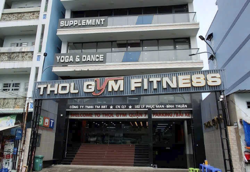 Tòa nhà 7 Tầng Mặt tiền đường Lý Phục Man, Khu phố 3 Phường Bình Thuận, Quận 7