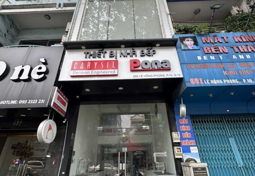 Bán Nhà mặt tiền đường Lê Hồng Phong Quận 10
