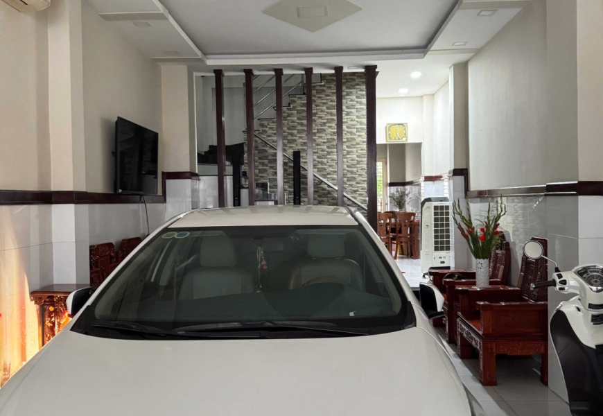 0909227199 BÁN NHÀ MẶT TIỀN HẺM XE HƠI  - TÂN KIỂNG - QUẬN 7