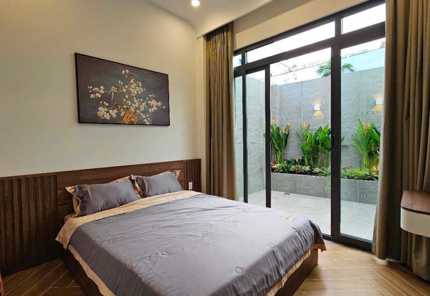 0914020039 EM DUNG Bán Nhà Sân Vườn Mới Đẹp Đặng Nhữ Lâm, Thị Trấn Nhà Bè - 4,5m x 30m - 6TỶ590 - Full Nội Thất