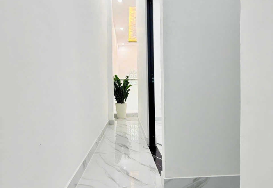 NHÀ MỚI XONG .SỔ HỒNG RIÊNG HOÀN CÔNG ĐẦY ĐỦ HẺM 1806 /80/15 HUỲNH TẤN PHÁT- THỊ TRẤN- NHÀ BÈ
