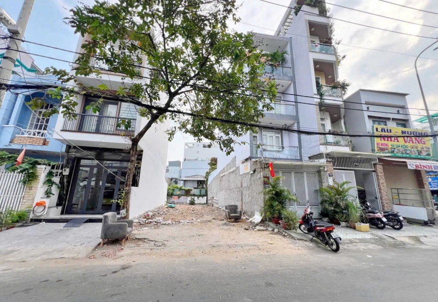 Bán đất mặt tiền đường số p.tân quy , Quận7