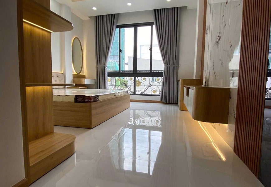 QUẬN 7 - Bán nhà Mởi xây hiện đại,, ngay khu trung tâm hành chính Q7 ,sát  bên khu đô thị phú mỹ hưng , Gần Siêu thị , trường học Quốc tế