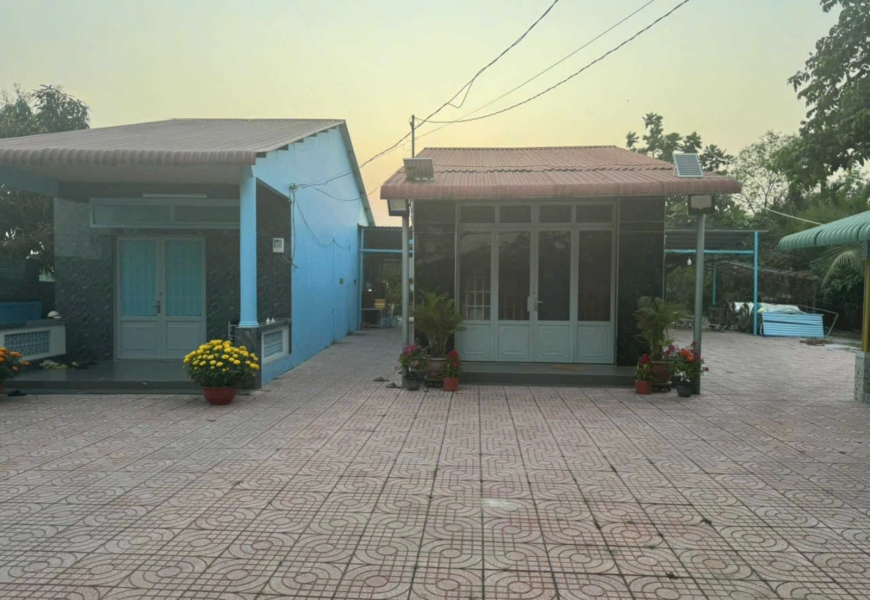 Bán nhà vườn 2257m(có 300 thổ cư) đường xe hơi,lô nhì ĐÀO SƯ TÍCH,xã Phước kiểng,Nhà Bè