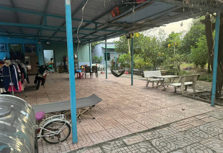 Bán nhà vườn 2257m(có 300 thổ cư) đường xe hơi,lô nhì ĐÀO SƯ TÍCH,xã Phước kiểng,Nhà Bè