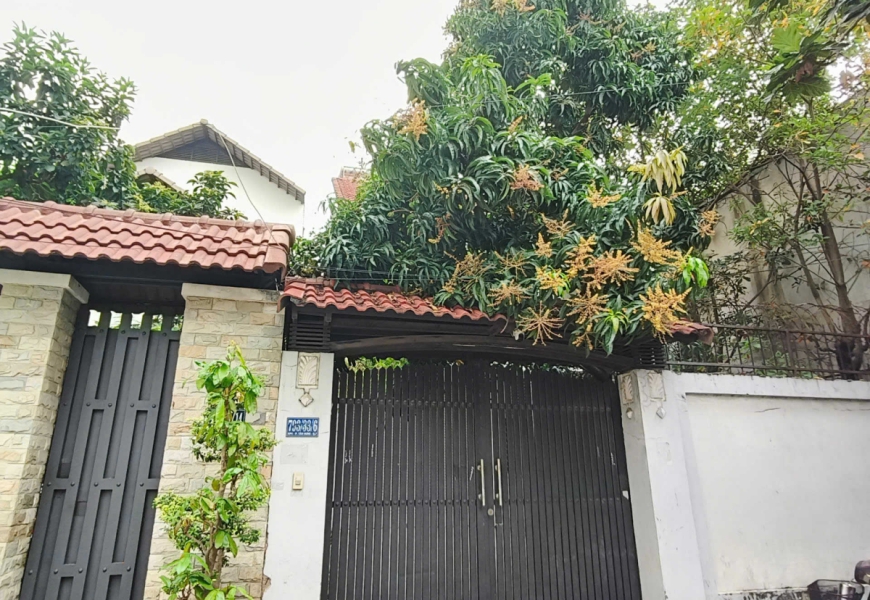 0909227199 Giảm Mạnh 6 Tỷ Chỉ Còn 22,5 Tỷ  Bán Biệt Thự Sân Vườn Hẻm Xe Tải Khu Kiều Đàm P.Tân Hưng Gần Himlam Lotte Quận 7