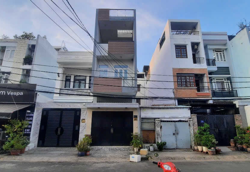 Bán nhà Mặt Tiền Đường 5K Khu Cư Xá Ngân Hàng.P.Tân Thuận Tây Quận 7, Đường Trước Nhà Rộng 16m