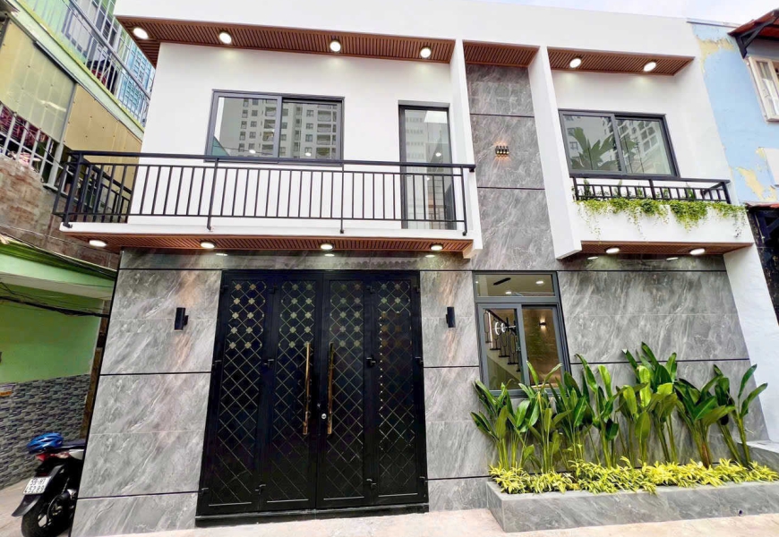 Nhà mới 100% hẻm trước nhà 4,5m đường Lâm Văn Bền ,Tân Kiểng,Quận 7