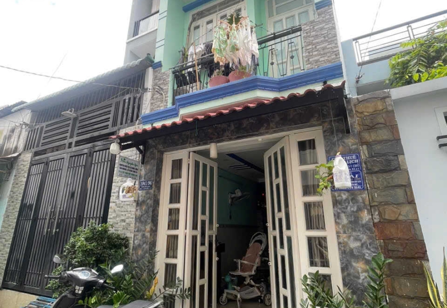 Bán nhà hẻm thoáng 3m 1041 Trần Xuân soạn,p Tân Hưng Q7