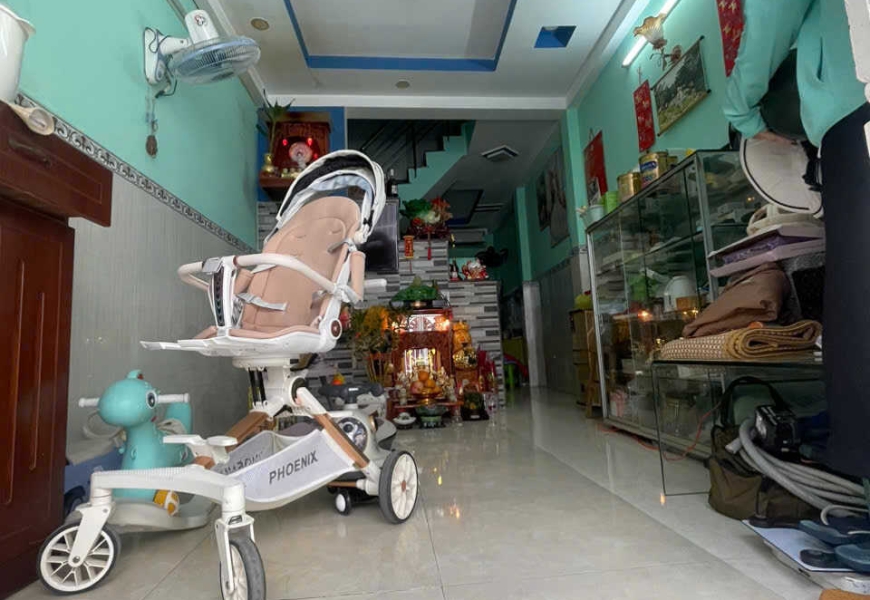 Bán nhà hẻm thoáng 3m 1041 Trần Xuân soạn,p Tân Hưng Q7