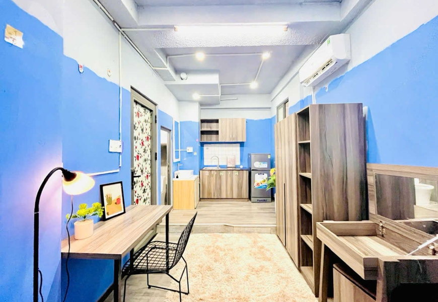 CƠ HỘI ĐẦU TƯ - SIÊU PHẨM CĂN HỘ DỊCH VỤ QUẬN 7 Vị trí đắc địa – Đối diện công viên – Doanh thu ổn định  Bán Căn Hộ Dịch Vụ Cao Cấp Địa chỉ: Đường số, khu Tân Quy Đông, Quận 7