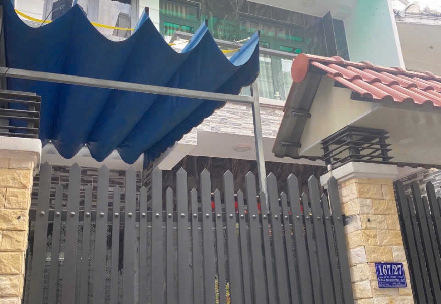 0914020039 EM DUNG Bán nhà hẻm 167/27 Huỳnh Tân phát cách xe hơi 10 m