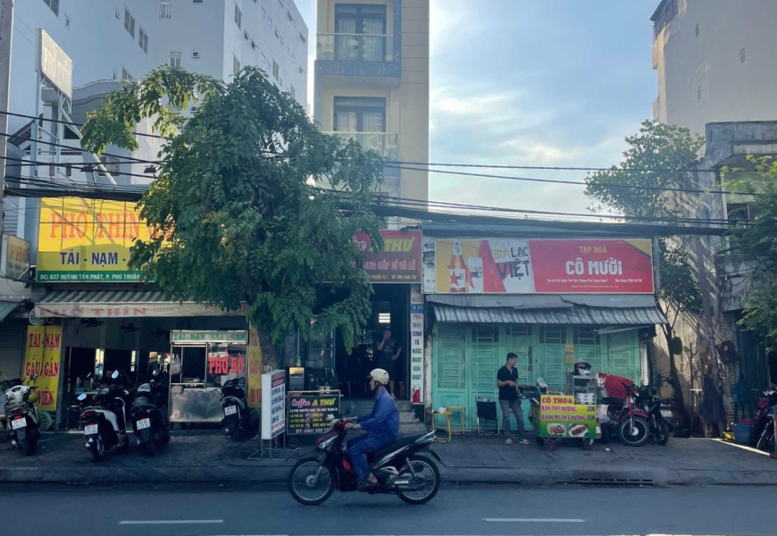 Bán nhà mặt tiền 839 huỳnh tấn phát  Q7